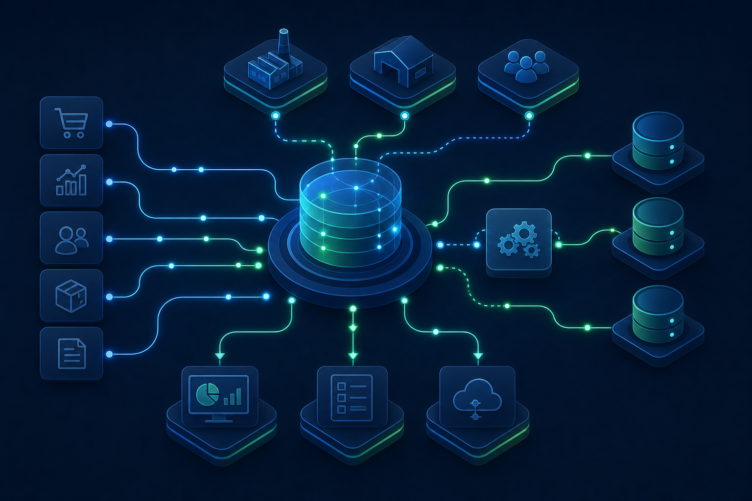 ERP integration and enterprise automation systems